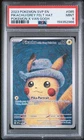 2023 PIKACHU WITH GREY FELT HAT 085 POKEMON X VAN GOGH POKEMON PSA 9