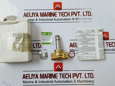 Asco SCG356A002VMS Pilot Solenoid Valve 1/8Inch 0/10 Bar