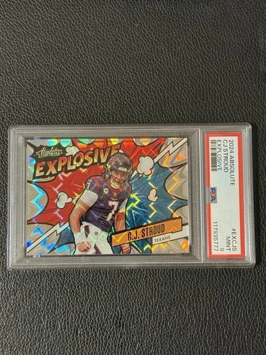 2024 Panini Absolute - Explosive C.J. Stroud PSA 9 Mint #EX-CJS
