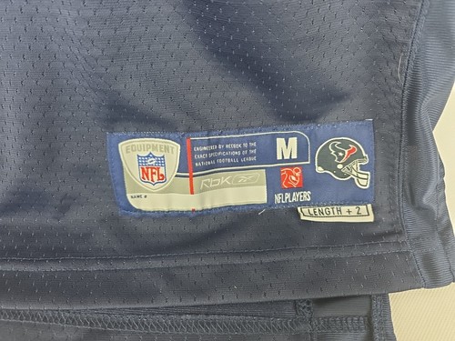Andre Johnson Houston Texans Reebok On Field Blue Jersey Men Sz Medium +2 Length - 第 7/14 張圖片