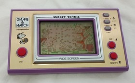 Nintendo Game ＆ Watch Snoopy Tennis Boxed Japan NOS