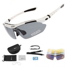ROCKBROS Polarisierte Fahrradbrille UV400 Rad...