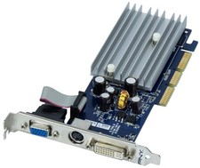 Video Card PNY NVIDIA GeForce 6200 256MB G606200A8E24L/0TE AGP