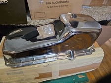 1986 Up Chevy Chrome Oil Pan 283 305 327 350 400 V8 Stock Sbc Hotrod Oer 1986 Up Chevy Chrome Oil Pan 283 305 327 350 400 V8 Stock Sbc Hotrod Oer