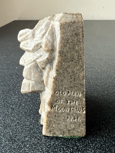 Old Man Of The Mountain Paperweight Circa 1969