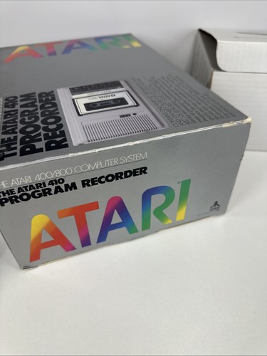 Magnétophone cassette programme Atari 410 avec boite et notices vintage NEUF EN BOITE *LIRE* - Photo 23/24