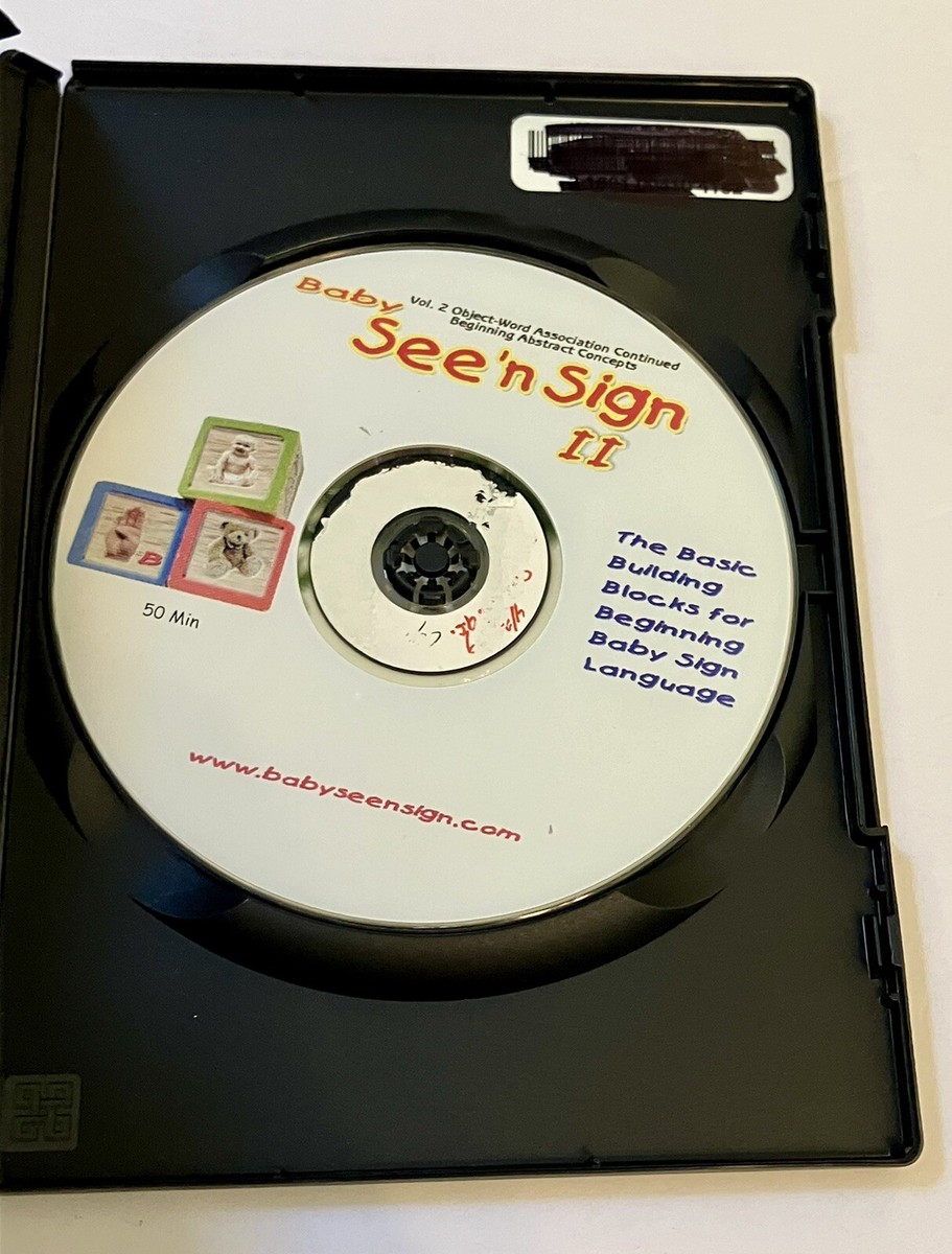 (未使用･未開封品)Baby See N Sign: See &amp; Sign 2 [DVD] Baby See N Sign - See And Sign Vol. 2 (DVD, 2005) for sale