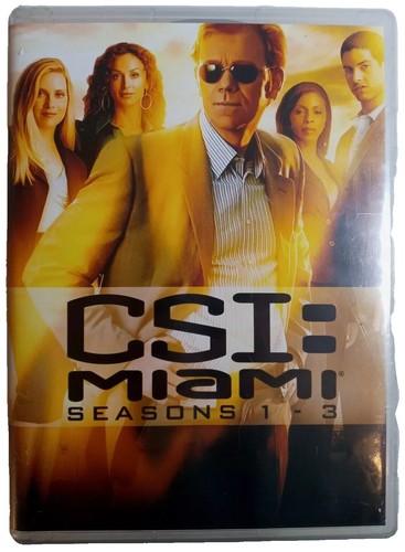 CSI: Miami DVD ボックスセット SEASON1〜3 CSI: Miami Seasons 1-3 DVD Box Set - Region 1 - Missing 1 Disc