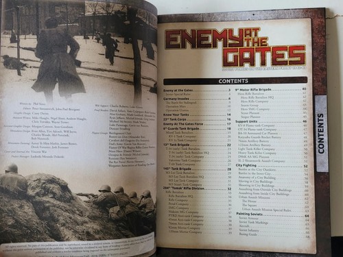 Enemy at the Gates Soviet Wargaming Book Games Flames of War Segunda Guerra Mundial Segunda Guerra Mundial - Imagen 2 de 3