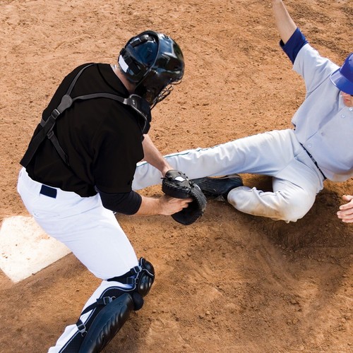 Throw Down Baseball Base Set, White Rubber, 3 lb - Picture 6 of 8
