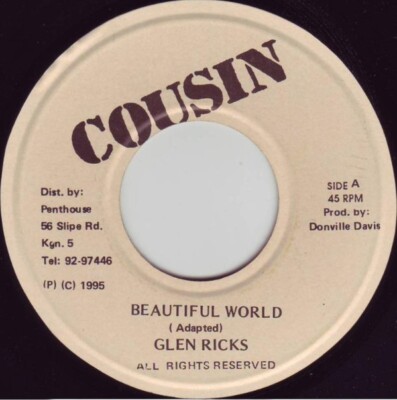 Glen Ricks - Beautiful World (7'')