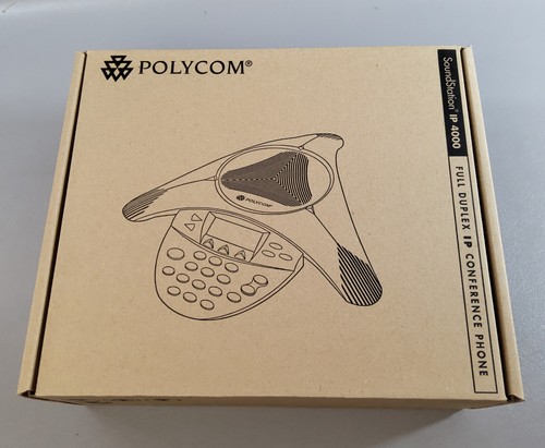 Polycom SoundStation IP4000 IP 4000 Conference Phone W/O Mics 2200-06640-001 - Picture 6 of 6