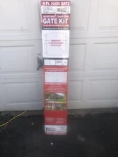 Fit Right Adjustable Gate Kit, Round Corner Frame New In Box adjustable 72" wide