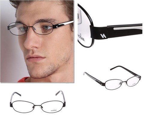 Occhiali da vista ovali in metallo HOGAN eyewear montatura Made in Italy  NUOVI | eBay