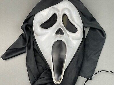 1pc Classic Scary Ghost Face Head Mask For Scream, Eva Material