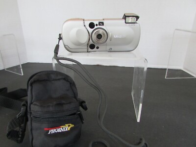 Minolta Vectis 2000  APS Point & Shoot Film Camera w/case Untested