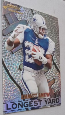 1996 Action Packed Longest Yard #10 Emmitt Smith Team: Dallas