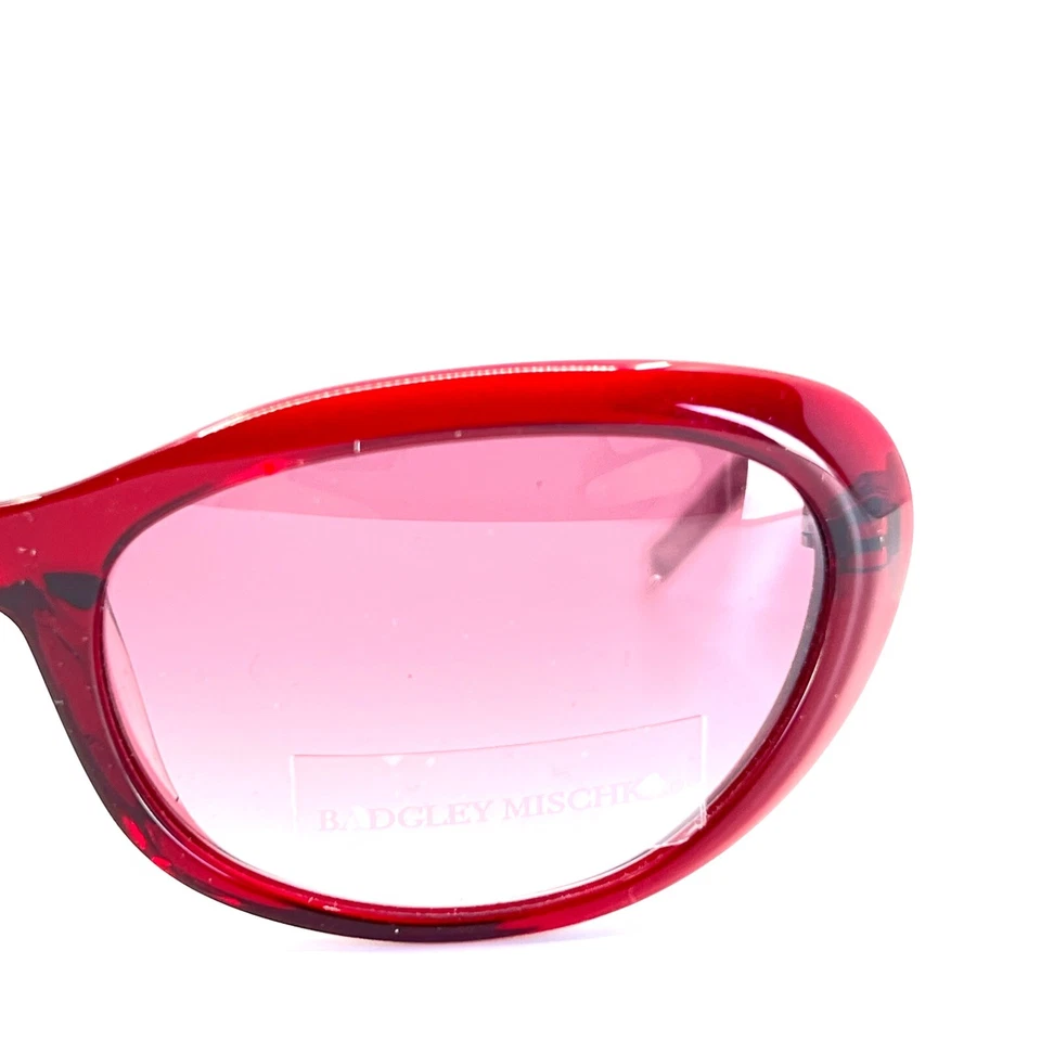 Badgley Mischka Red Cabernet (CAB) Fiose Red Frames lente roja 53[]19 135 mm Foto 2 de 4