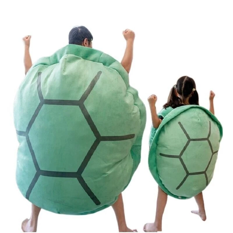 Wearable Turtle Shell Oreiller Adulte Enfants Cosplay Accessoires A