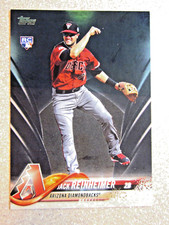 2018 TOPPS UPDATE #US84 JACK REINHEIMER BLACK PARALLEL DIAMONDBACKS ROOKIE 54/67