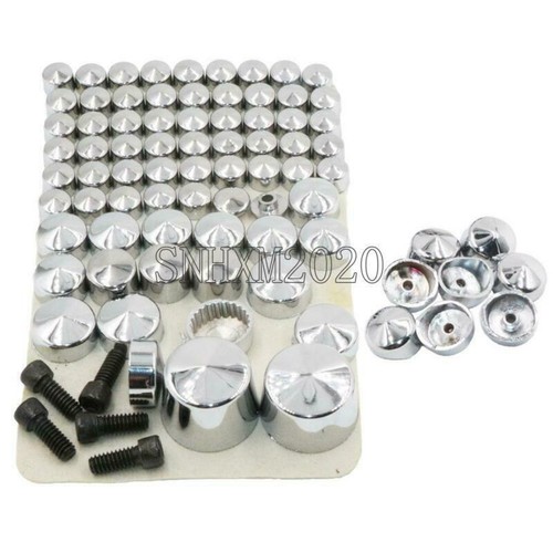 chrome bolt caps harley davidson