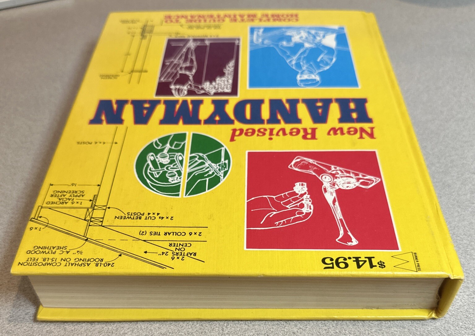 Vintage 1980 New Revised Handyman Complete Guide to Home Maintenance Book