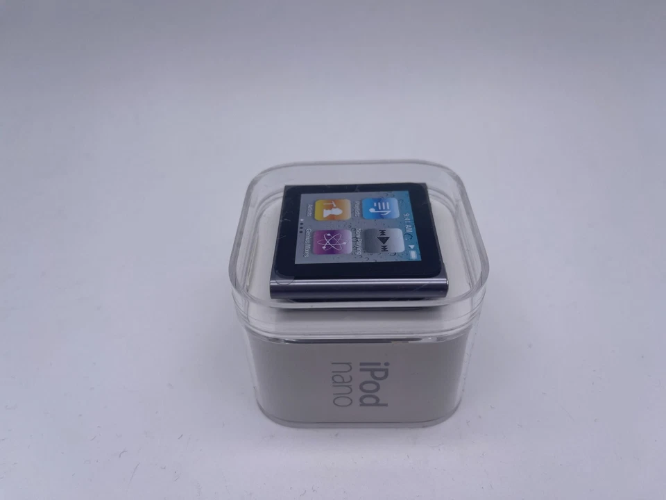 Apple iPod nano 6th Generation Graphite A1366 (8 GB) NEW/NEVER OPENED (SEALED) - Image 3 of 4