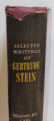 Libro Inglese Selected Writing Of Gertrude Stein Carl Van Vechten 1962 (L8 - Picture 4 of 5