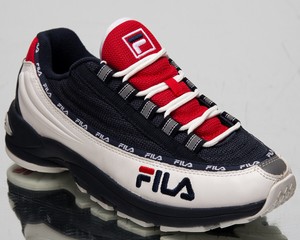 tenis fila hombre rojos