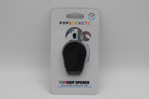 New Pop Sockets Pop Grip Opener Bottle Opener + Phone Grip & Stand Black C2797