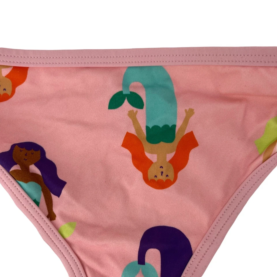 Hanna Andersson Swimsuit Bottom Mermaid Pink Girls Size 8 Bikini Bottom Swimwear - Image 3 of 4
