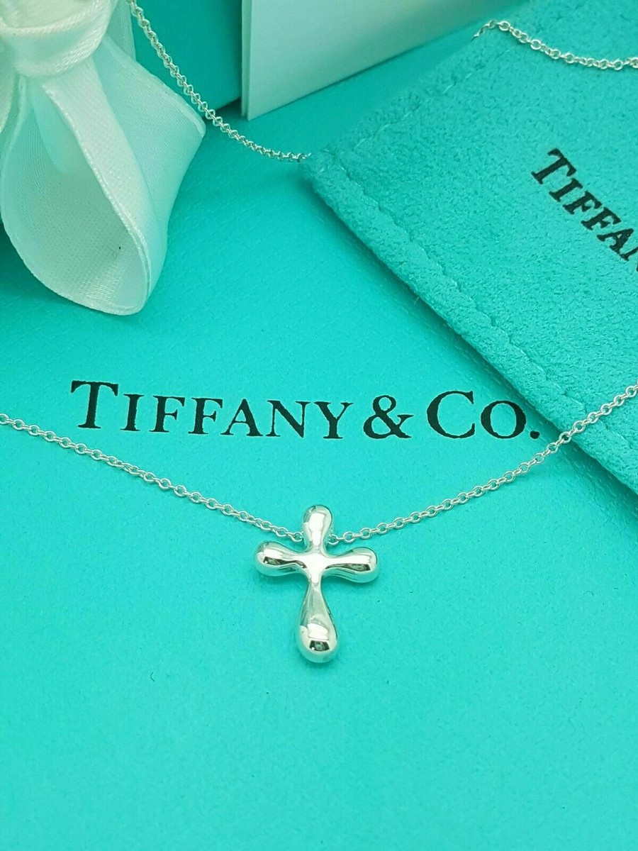 Tiffany & Co. Elsa Peretti Cross Pendant 16