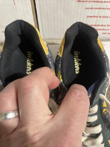 Inkkas Joggers Congo Mustard Sneakers Womens Size 8 - 第 4/10 張圖片