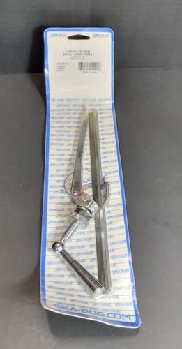 SEA-DOG LINE NEW CHROME PLATED BRASS HAND WIPER #412601-1 - 第 1/3 張圖片