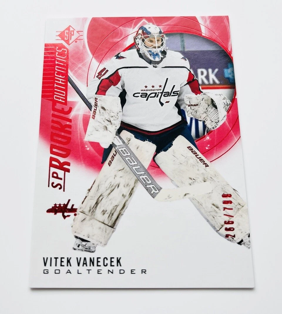 2020-21 Upper Deck SP Rookie Authentics Red Vitek Vanecek #138 266 /799