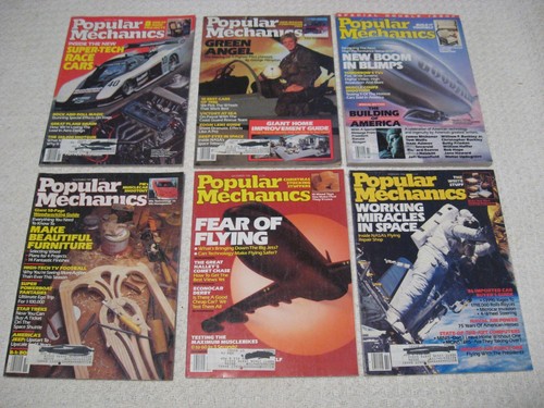 Vintage 80's 1985-1986 Popular Mechanics 8" x 11" Magazine Lot of 13 - Picture 5 of 13