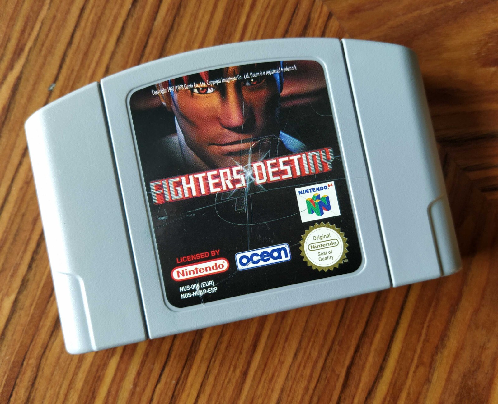 Fighters Destiny N64 Nintendo 64 PAL Espagne Cartouche Envoi Combiné LIRE!