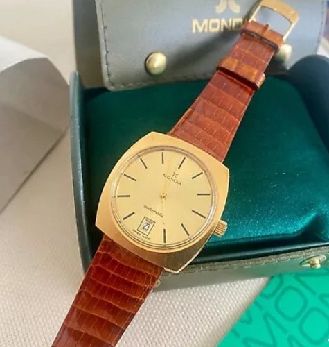 Orologio Mondia Zenith datejust watch automatic Vintage Nos Box Tag Warranty - 第 1/14 張圖片