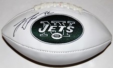 LEONARD WILLIAMS signed (NEW YORK JETS) Embroidered logo football W/COA