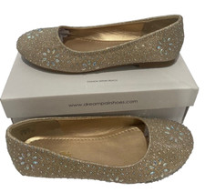 DREAM PAIRS Girls Dress Shoes Slip on Party kids Flats Size 4