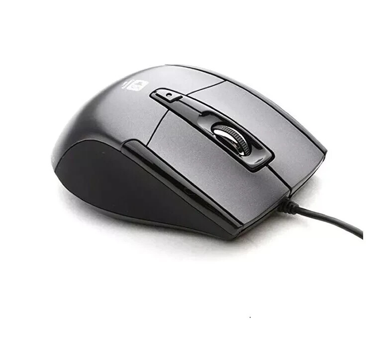 Noiseless USB Optical Gaming Computer Wheel Mouse 1600 DPI Super Quiet JNL-101K