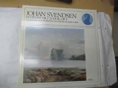 LP 33 T LP Johann Svendsen Symfoni Nr. 1 D Dur Op. 4 Filharmonisk Selskaps