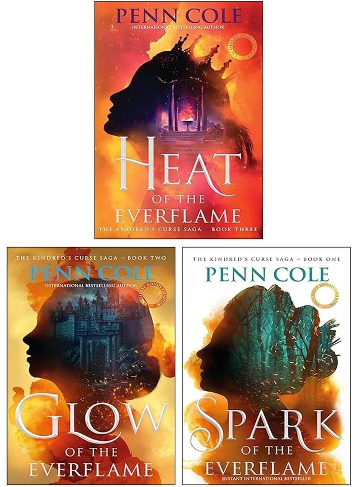 The Kindred's Curse Saga by Penn Cole 3 Books Collection Set - Fiction - PB