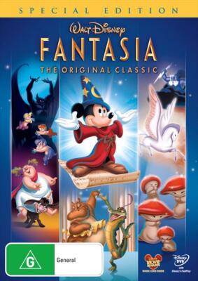 Fantasia (Special Edition, DVD, 1940) very good condition dvd