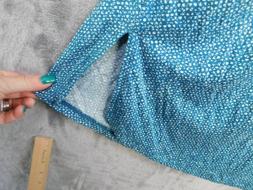 Anthropologie Maeve Blouse Womens XL Blue Henley Essential Coastal Beach Resort - Picture 5 of 10