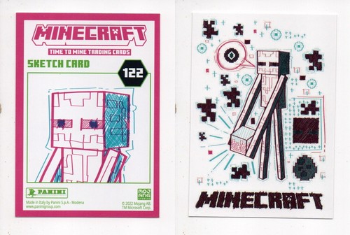 2022 Panini Minecraft Time to Mine ACHIEVEMENT & SKETCH Cards Choose Your Card/s - Picture 30 of 41