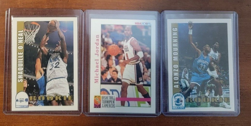 1992-93 NBA Hoops Basketball 351-490 Set Series 2 - Jordan / SHAQ / Mourning RCs - Picture 4 of 4