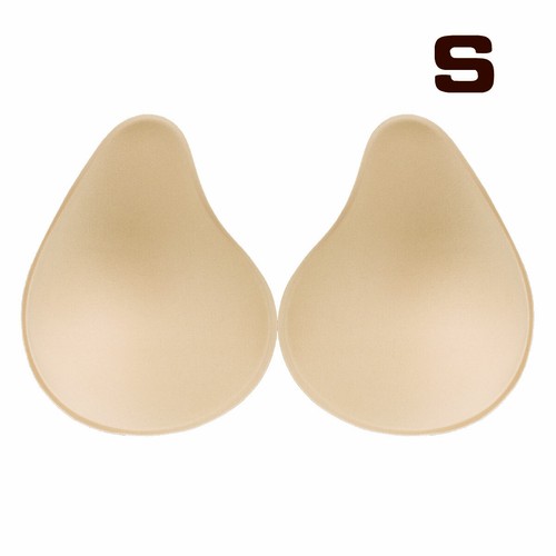 1 Pair Silicone Waterdrop Fake Breast Enhancer Boob Bra Cover Mastectomy Pad New - Picture 5 of 62
