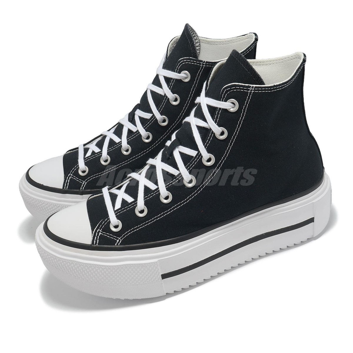 CONVERSE ALL STAR LIFT HI ブラック　24cm Converse Chuck Taylor All Star Lift Hi Black White Platform