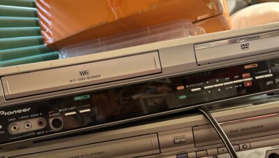 Rt500 Rx Recorder Pioneer DVR-RT500-S DVD Recorder VHS and DVD Combo Recorder Tested No ...